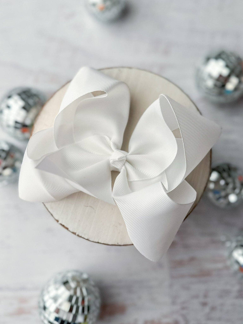 5.5" Oversize Grosgrain Hair Bow | Alligator Clip or (Headband - Coming Soon)