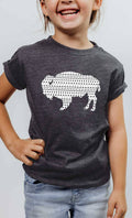 Aztec Buffalo Western Kids Graphic Tee